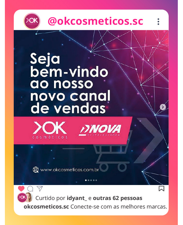 Instagram do Grupo OK